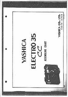 Yashica Electro 35 CC Printed Manual